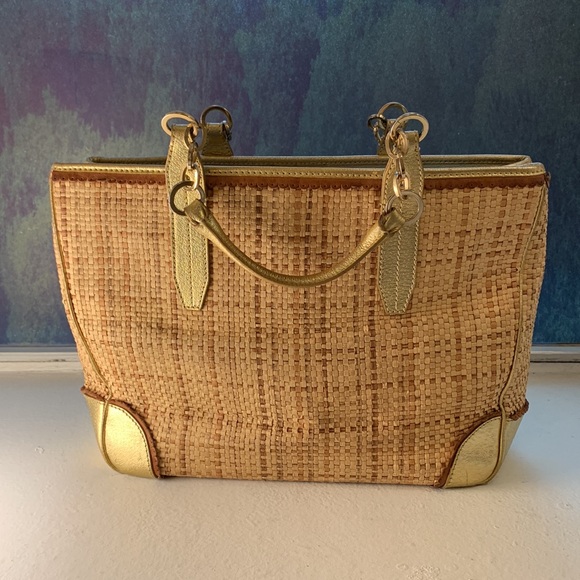 Lamberstson truex straw tote - Picture 2 of 8
